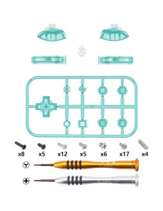 Juego de Botones Verde Esmeralda eXtremeRate para Switch Lite 2