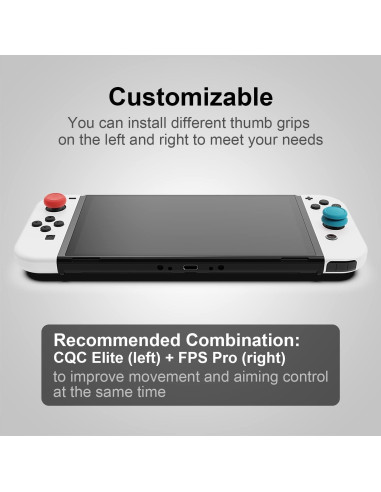 Tapa Joystick Skull & Co. para Nintendo Switch - 6 Piezas