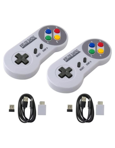 Controlador Inalámbrico 2.4G USonline911 para SNES Mini