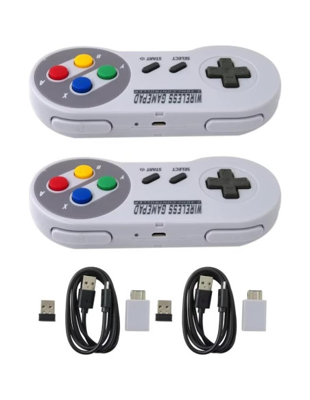 Controlador Inalámbrico 2.4G USonline911 para SNES Mini