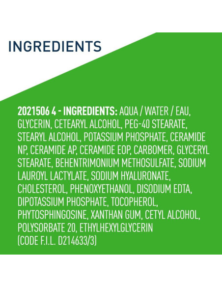 CeraVe Limpiador Facial Hidratante 473ml Piel Seca Ceramidas