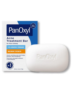 Barra Limpiadora para el Acné PanOxyl 10% Peróxido 113g