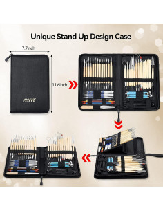 Juego de Herramientas de Escultura ISSEVE 43Pcs para Cerámica 2