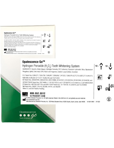 Kit Blanqueamiento Dental Opalescence Go 15% - 20 Tratamientos