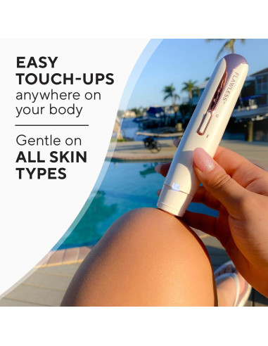 Afeitadora Eléctrica Toque Perfecto Cuerpo Toque Up