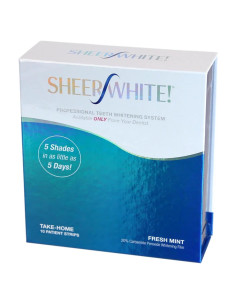 Tiras de Blanqueamiento Dental Sheer White 20% - 1 Paquete