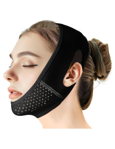 Mascarilla V Line Beiskll con Correa Ajustable para Mandíbula