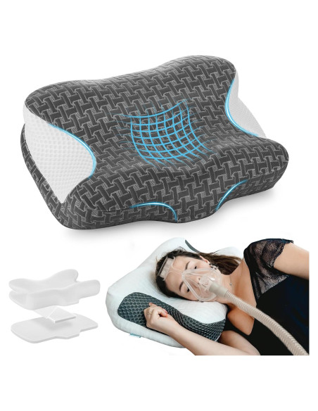 Almohada Cervical Elviros Ajustable para CPAP 58x41cm