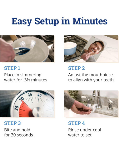 Protector Bucal Antisnoring ZQuiet Advance Ajustable 4 Tamaños