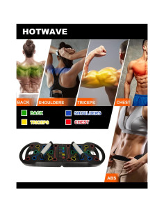 Tabla de Flexiones HOTWAVE Plegable 20 en 1 Portátil 2