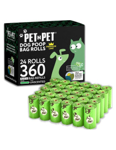 Bolsas de Desechos para Perros PET N PET 360 Cuentas Verde