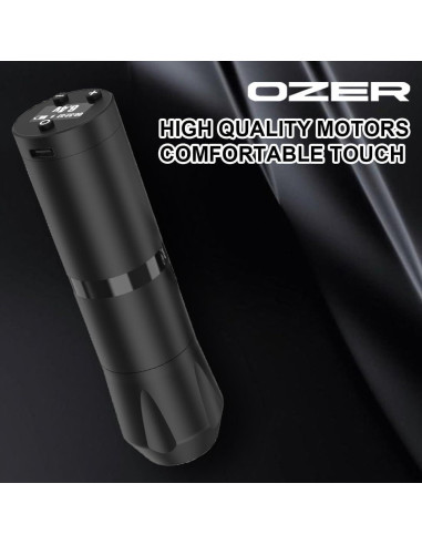 Kit de Pluma de Tatuaje Inalámbrica OZER con Accesorios