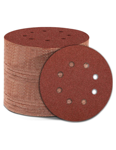 Discos de Lijado Szarint 150 Granos 12.7 cm 150 Pcs Discos de Lijado Szarint 150 Granos 12.7 cm 150 Pcs