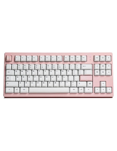 Teclado Mecánico Inalámbrico MONOKEI STND87 Rosa Rubor