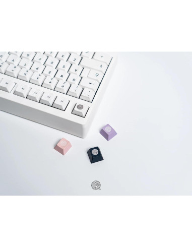 Teclado Mecánico Inalámbrico MONOKEI STND87 Rosa Rubor