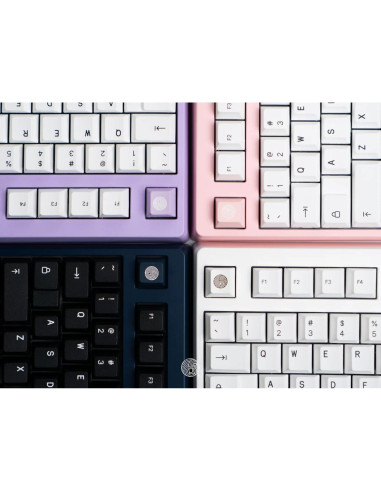 Teclado Mecánico Inalámbrico MONOKEI STND87 Rosa Rubor