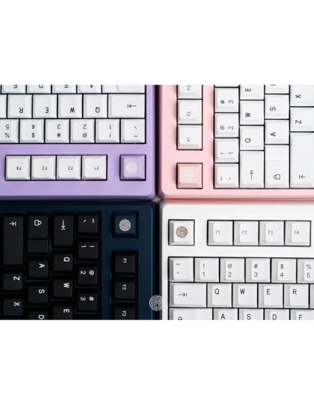 Teclado Mecánico Inalámbrico MONOKEI STND87 Rosa Rubor