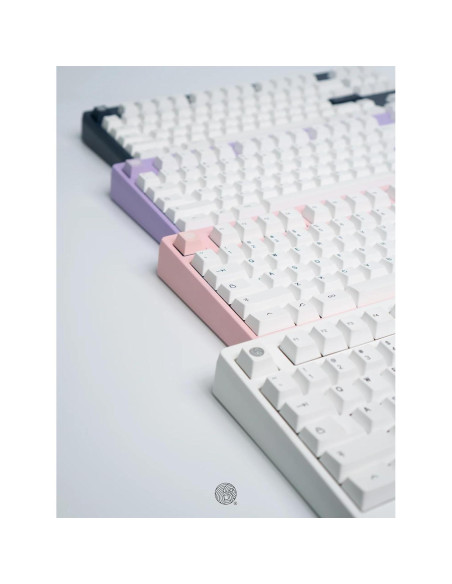Teclado Mecánico Inalámbrico MONOKEI STND87 Rosa Rubor