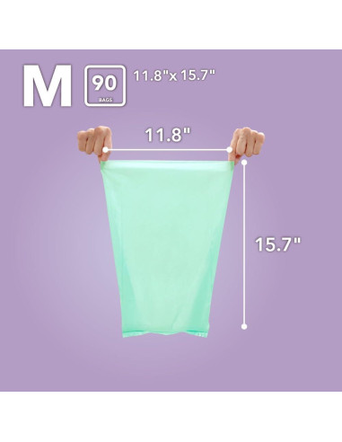 Bolsas para Desechos de Perros BOS - Sin Olores - 90 Pzas