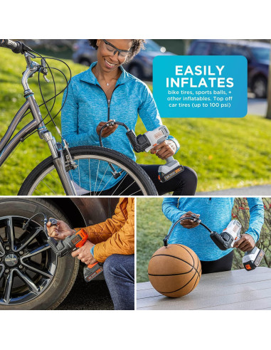 Inflador Multi-Herramienta Black+Decker BDCMTHPI 100 psi