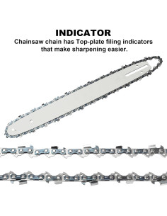 Cadena de Motosierra 10" Black & Decker LCS1020 LCS1020B 20V 2