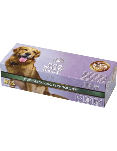 Bolsas para Desechos de Perros BOS - Sin Olores - 90 Pzas