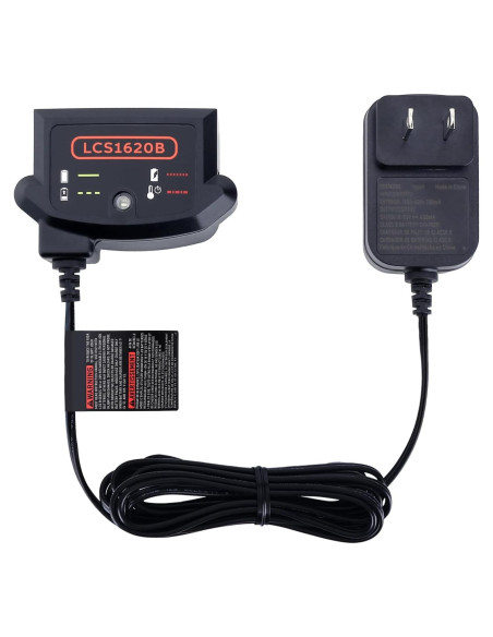 Cargador de Batería LCS1620B Black & Decker 20V 12V