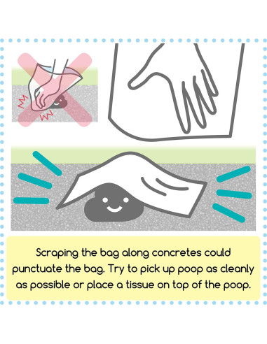 Bolsas para Desechos de Perros BOS - Sin Olores - 90 Pzas