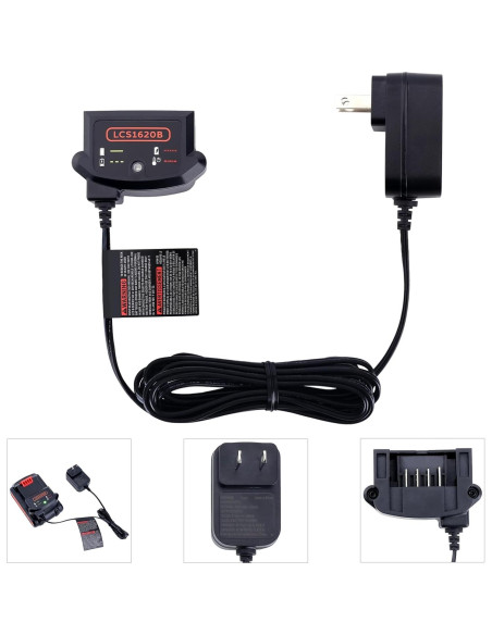 Cargador de Batería LCS1620B Black & Decker 20V 12V