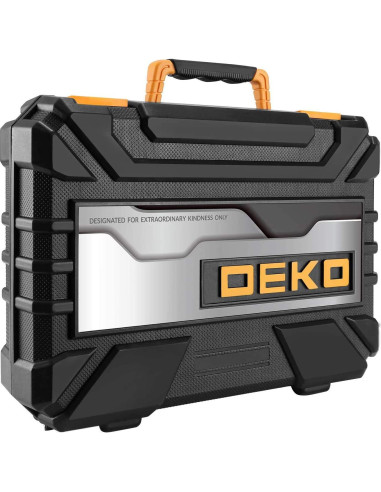 DEKOPRO Kit de Herramientas 208 Piezas para Bricolaje