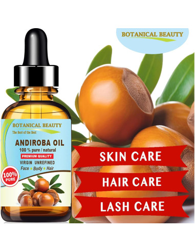 Aceite de Andiroba 100% Puro Virgen 15 ml - Hidratante Natural