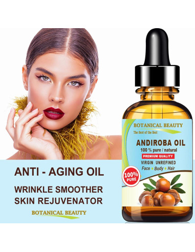 Aceite de Andiroba 100% Puro Virgen 15 ml - Hidratante Natural