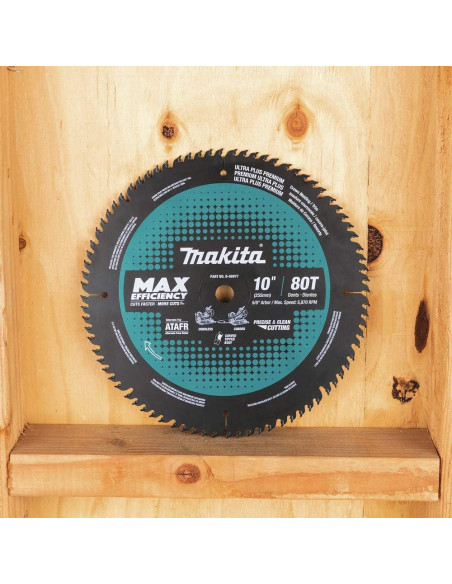 Hoja de sierra ingletadora Makita B-66977 10" 80T Carburo Hoja de sierra ingletadora Makita B-66977 10" 80T Carburo