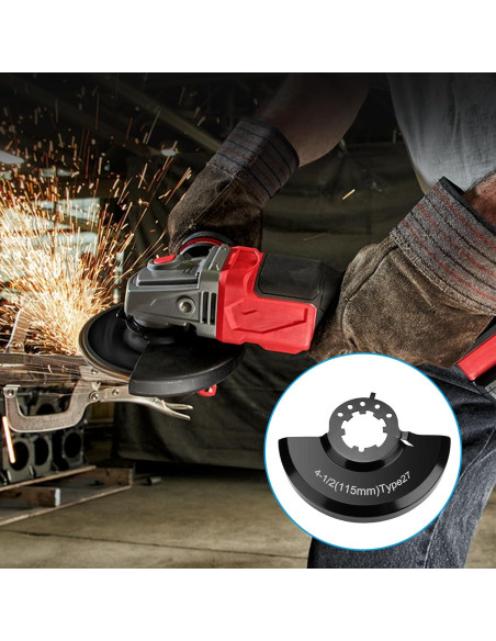 Protector de disco para amoladora Hugexpen 43-54-0155 11,43 cm Protector de disco para amoladora Hugexpen 43-54-0155 11,43 cm