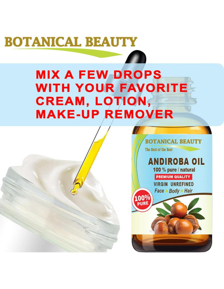 Aceite de Andiroba 100% Puro Virgen 15 ml - Hidratante Natural