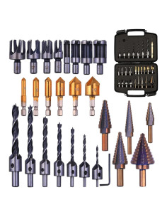 Kit de Herramientas de Perforación Rocaris 28 Piezas