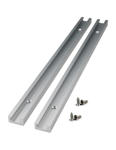 Deslizador T-Track Aluminio Zeberoxyz 300mm 4pcs
