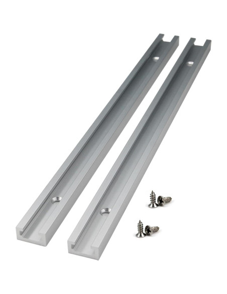 Deslizador T-Track Aluminio Zeberoxyz 300mm 4pcs