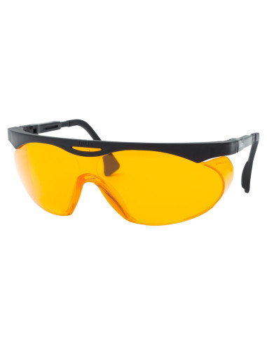 Gafas de computadora Uvex Skyper SCT-naranja, antirreflejo