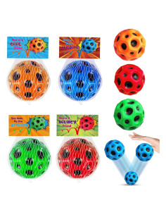 12 Pelotas Rebotadoras Espaciales Thremhoo para Niños