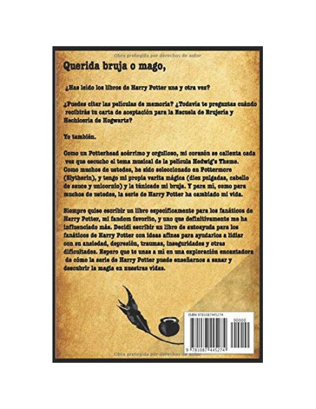 Harry Potter Therapy: Un libro de Autoayuda No Autorizado de la Sección Restringida. (Spanish Edition)