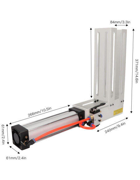 Triturador de Latas Genérico Montado en Pared 340g 454g