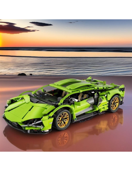 Bloques de Construcción Chodia Coche Deportivo 1:14 1290 PCS