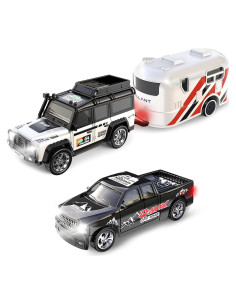 Paquete 2 Coches RC FOGULO 1:64 Recargables USB-C