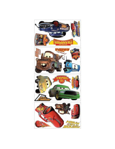 Calcomanías Disney Pixar Cars RoomMates 19 piezas