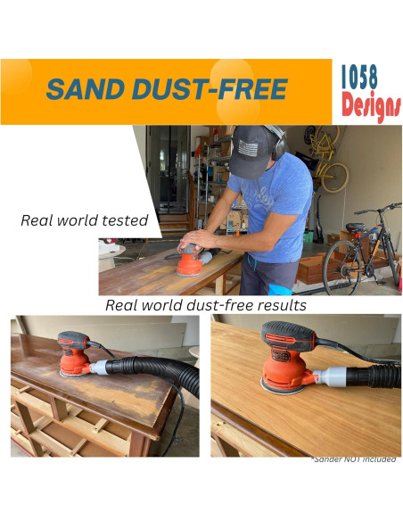 Adaptador de Manguera de Aspiradora 1058 Designs BDR14-G-IN1