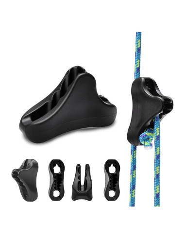 12 Tensores de Cuerda Ultraligeros CooBigo para Camping 3-5mm