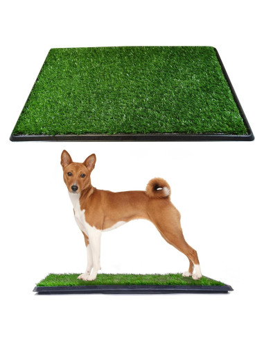 Alfombrilla Césped para Perros Downtown Pet Supply 50x63 cm