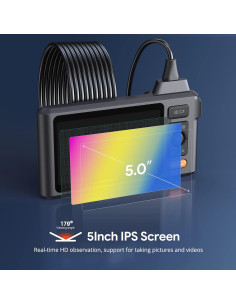 Borescopio Industrial DEPSTECH DS520 5m Doble Lente 1080P 2