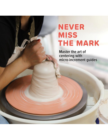 Set de 3 Bats Redondos de Cerámica Pottery Head 30.48 cm